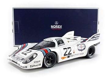 Amazon.com: Norev NV187588 1:18 Porsche 917K-Winner France
